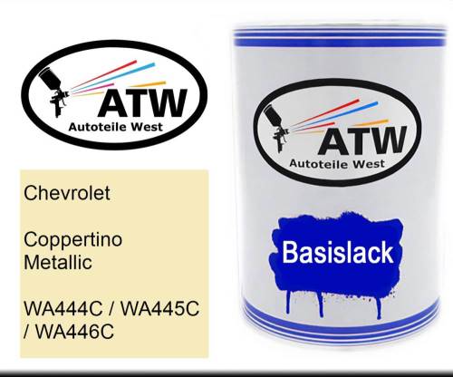 Chevrolet, Coppertino Metallic, WA444C / WA445C / WA446C: 500ml Lackdose, von ATW Autoteile West.